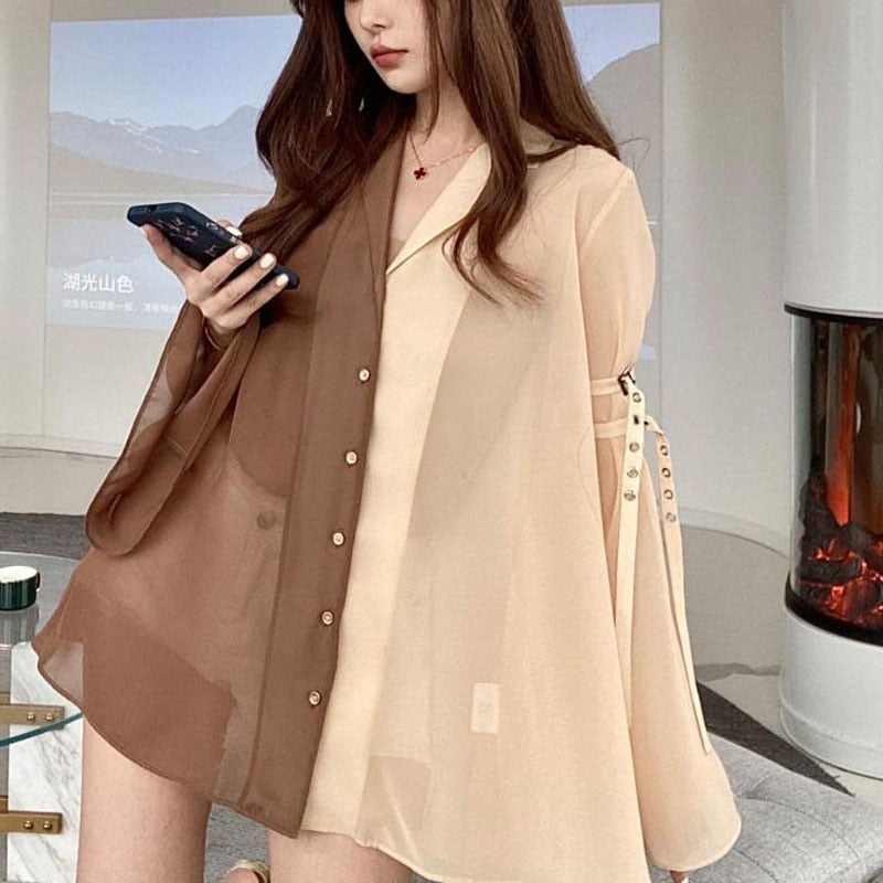 Vintage Aesthetic Blouse Shirt