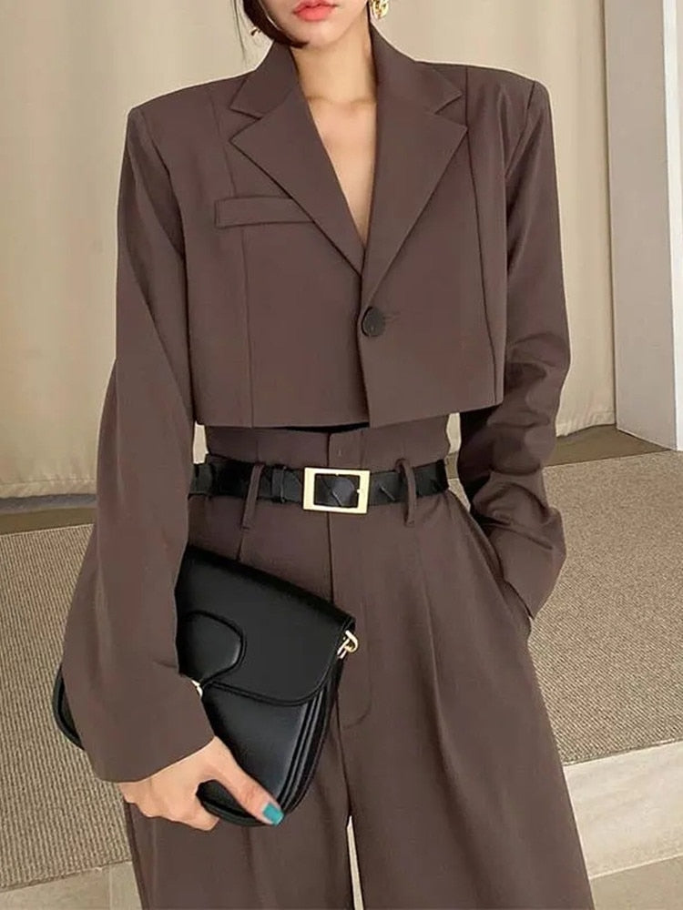 Blazer Suits Vintage Two Piece