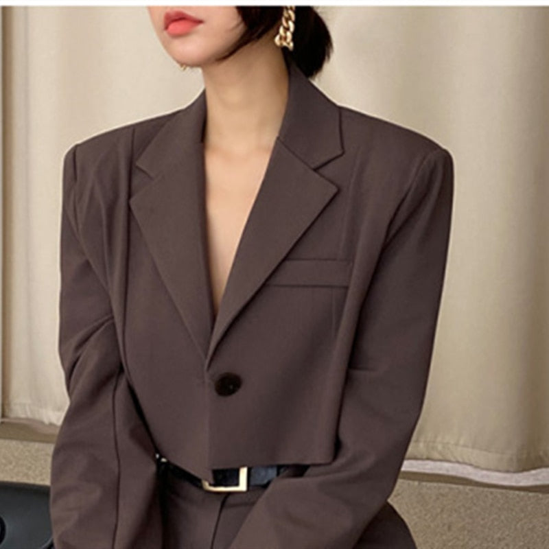 Blazer Suits Vintage Two Piece