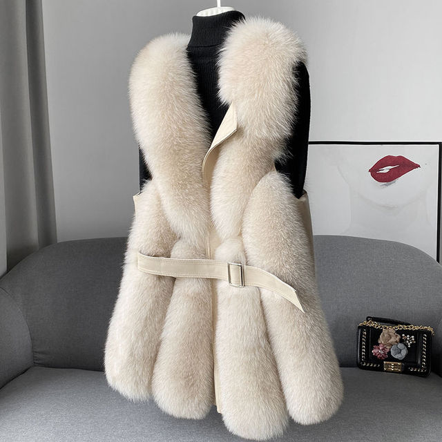 Long Hair Fur Vest