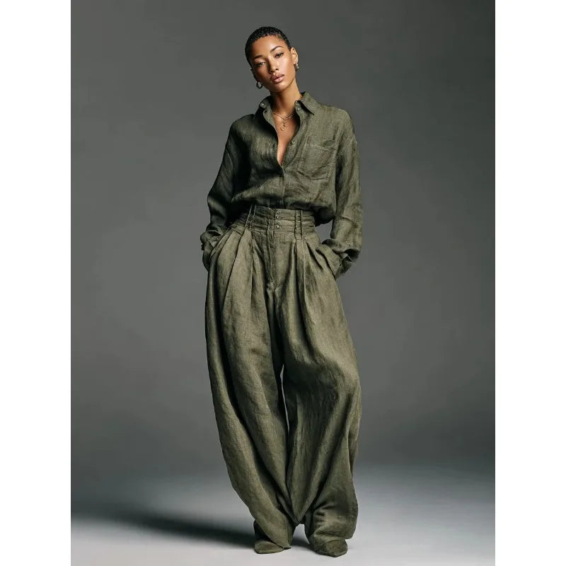 Vintage two piece lose outfit