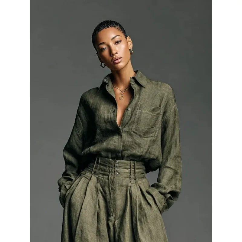 Vintage two piece lose outfit