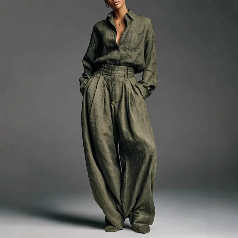 Vintage two piece lose outfit