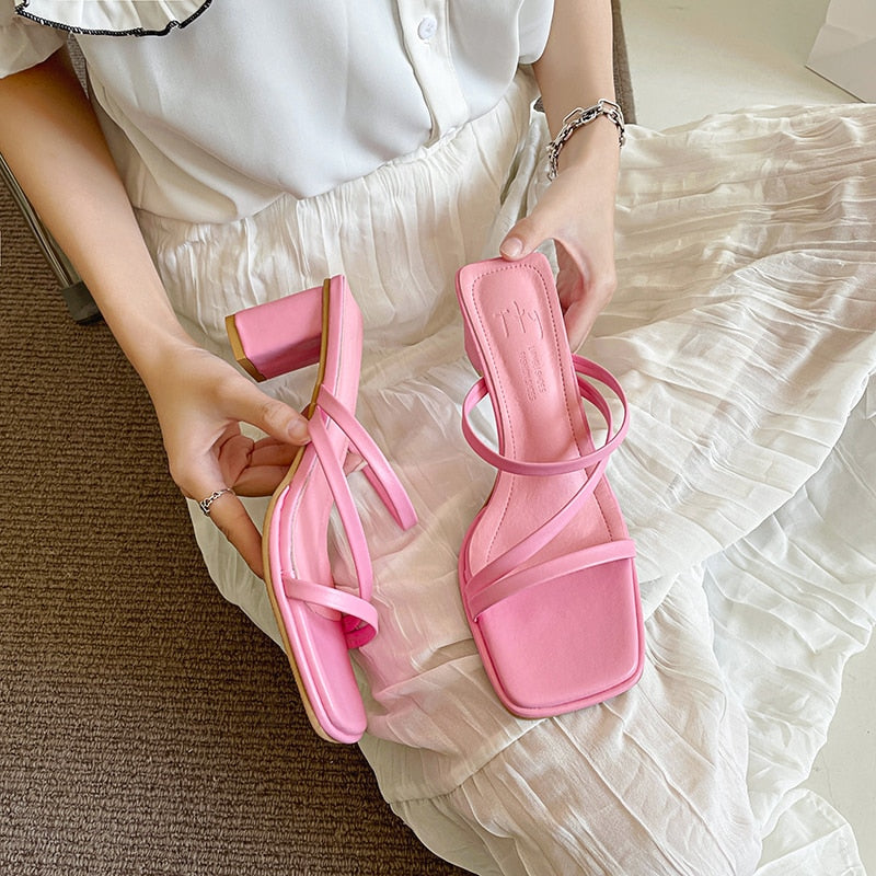 Square Toe Sandals