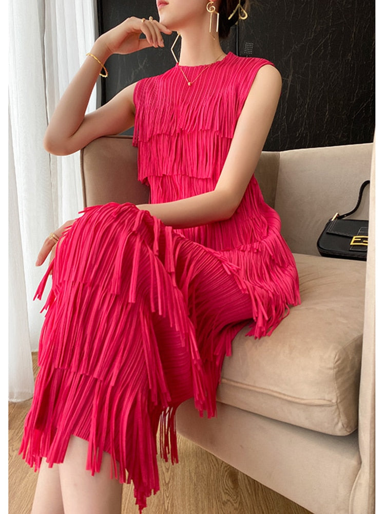 Pleats Dress