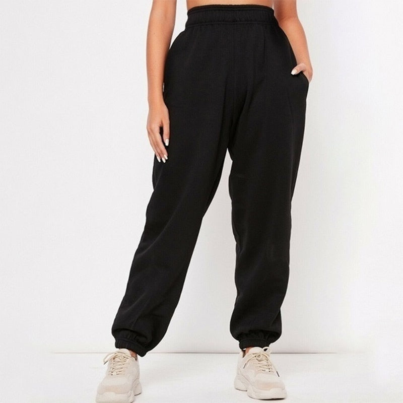 Womens Pants Loose Long Pants Outwear Fashion Letter Printed Trousers Spring Autumn Winter Sweatpants