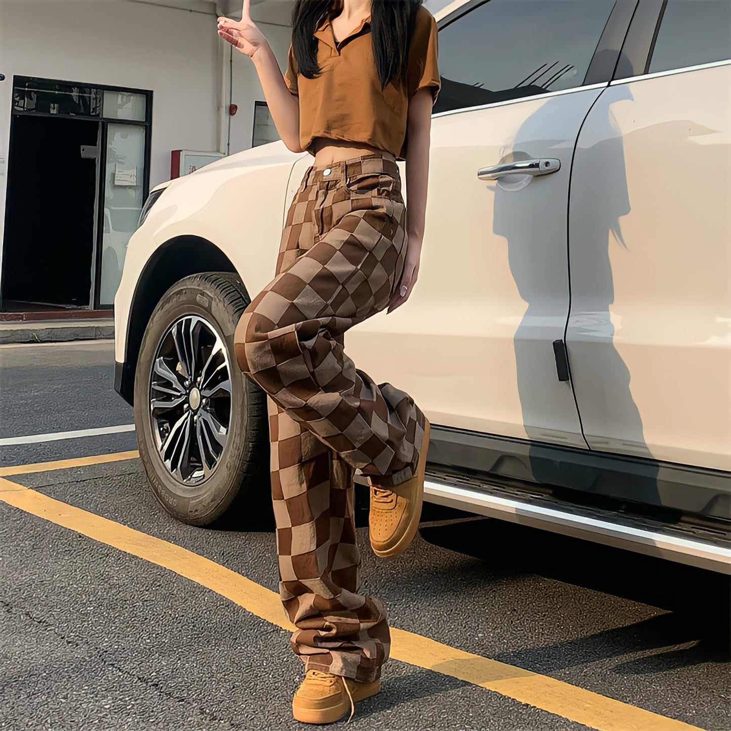 Straight Leg Jeans