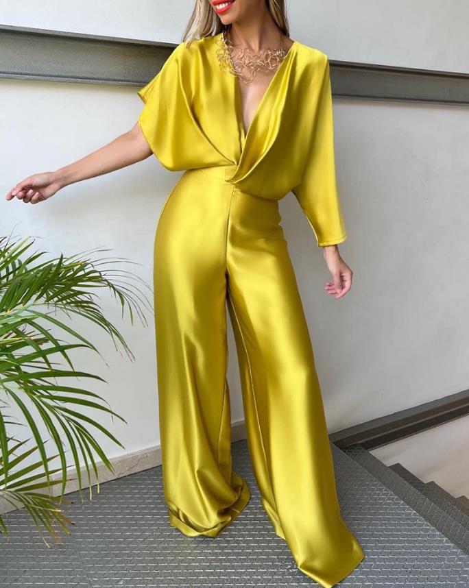 Elegant Wide Leg Jumpsuit -