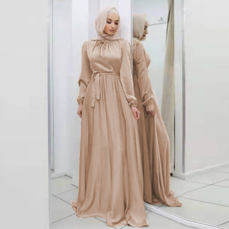 Hijab Satin Dress