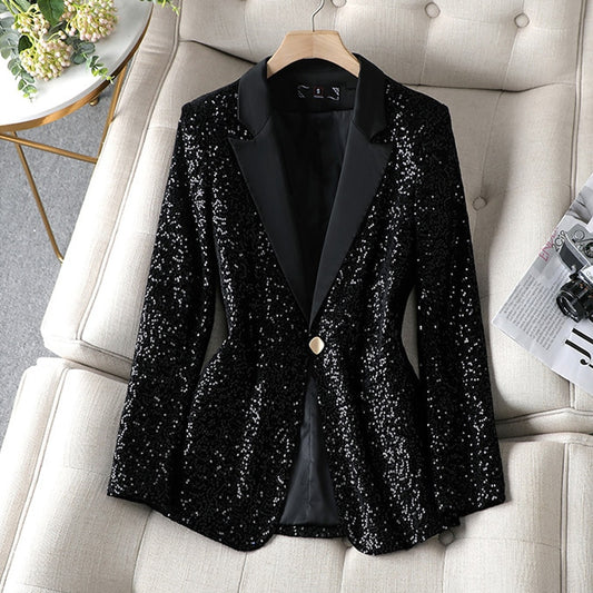 Women's sequin blazer suits