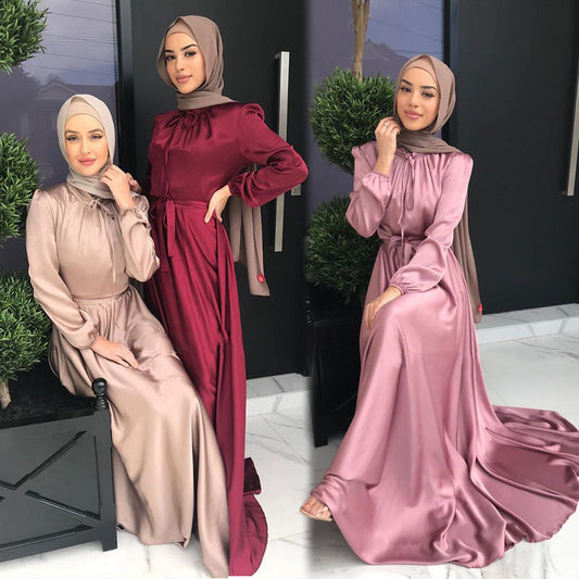 Hijab Satin Dress