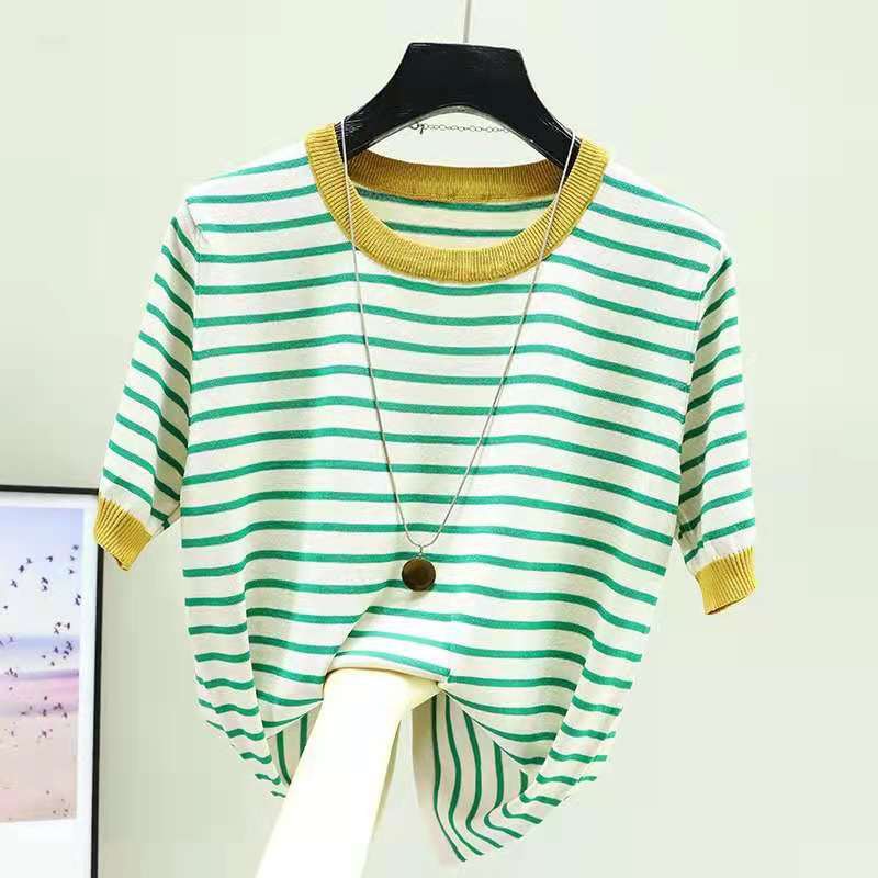 Knit Stripe Shirt