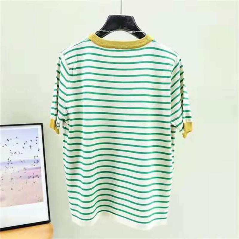 Knit Stripe Shirt