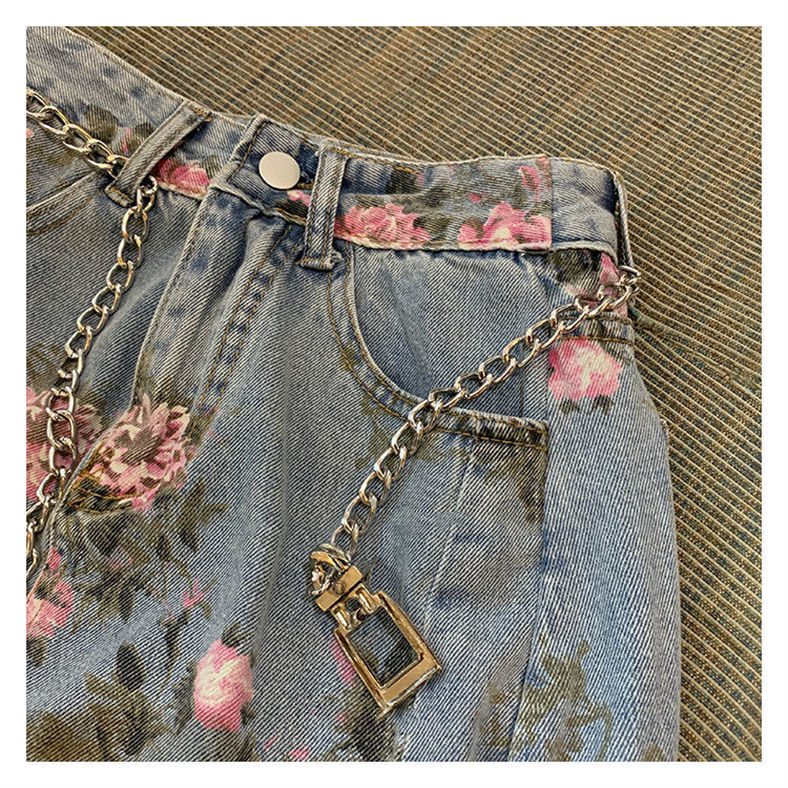 High Waist Jeans Skirt