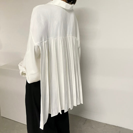 Turn Down Collar Blouse