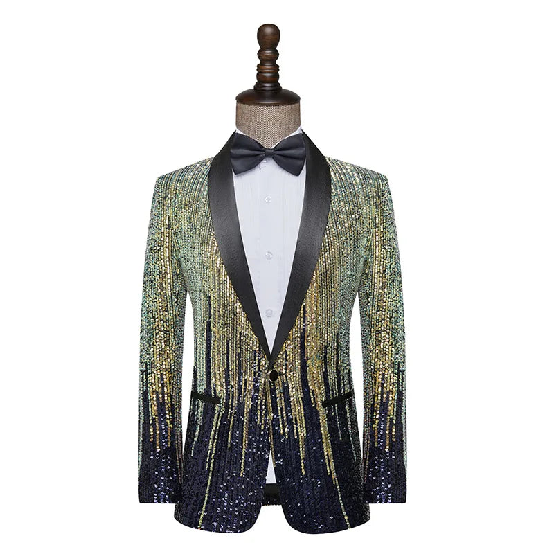 Sequins Suit Coat