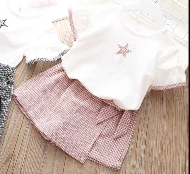 Cotton T-shirt + Pant Set -