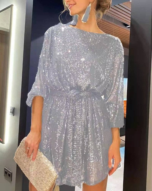 Sparkly Sequin Dress