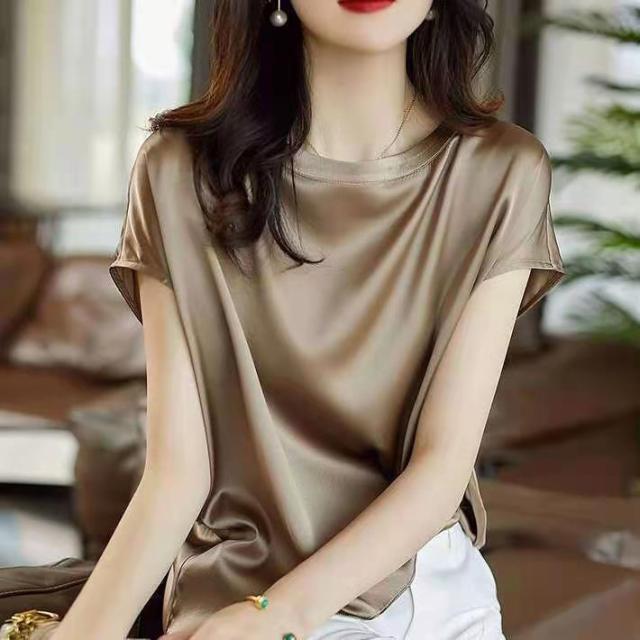 Silk Thin Short Sleeve Tees