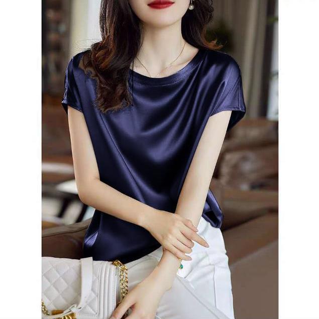 Silk Thin Short Sleeve Tees