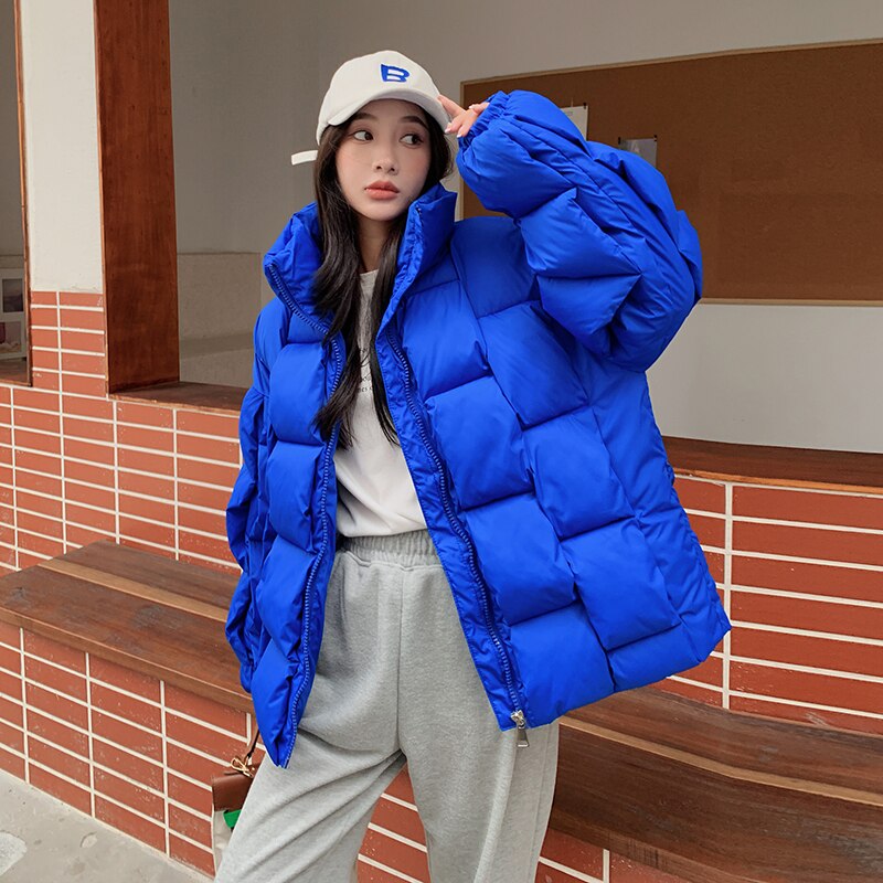 Chic Oversized Cotton-Padded  Jackets