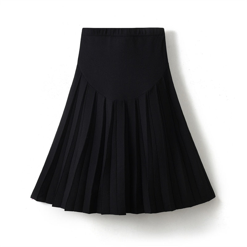 High Waist Knit Skirt