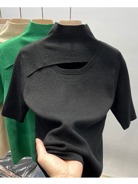 Turtleneck Top