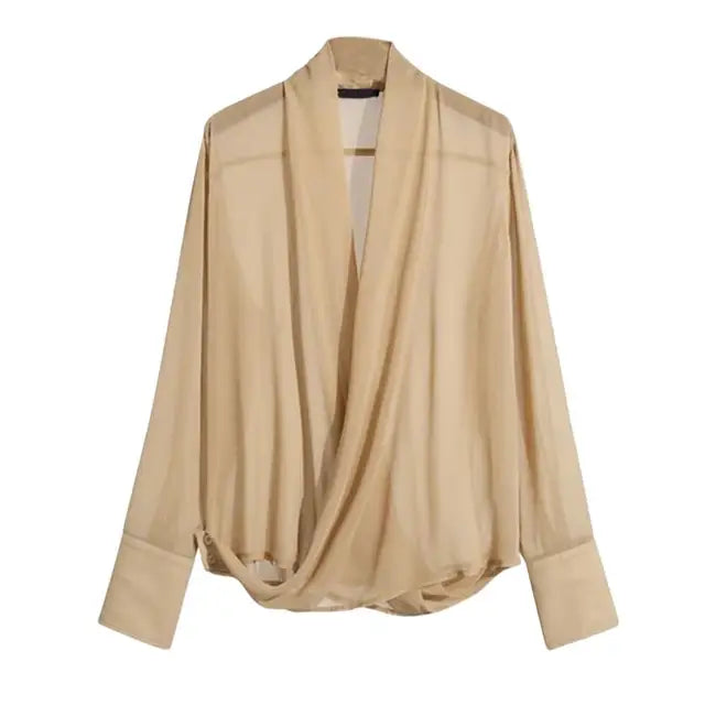 Chiffon Pullover